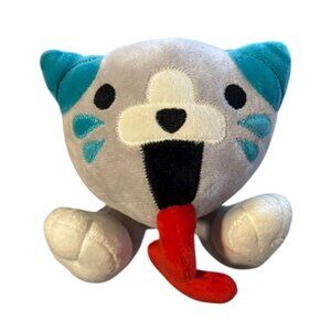 Poppy Playtime Candy Cat Stuffed Toy Animal Soft Plush Collectible Grey Teal